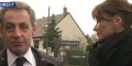Nicolas Sarkozy et Carla Bruni au bord des larmes après s'être recueillis devant la dépouille de