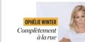 Ophélie Winter, le choc, complètement à la rue, avenir sombre