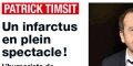Patrick Timsit face au drame - Un infarctus en plein spectacle !