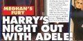 Adele, Prince Harry - virée nocturne à L.A - Meghan Markle furieuse (photo)