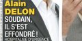 Alain Delon, maladie mystérieuse, il s'est effondré (photo)