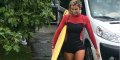 Alexandra Rosenfeld au sud de la France, loin de son beau reporter (photo)