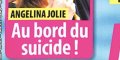 Angelina jolie « au bord du suicide » (photo)