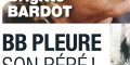 Brigitte Bardot pleure son bébé (photo)
