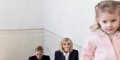 Charlène de Monaco énamourée, ses jumeaux font « marrer » Brigitte Macron (photos)