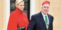 Charlène de Monaco, et son époux, un noël en avance avec les enfants de Monaco (photo)