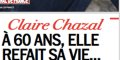 Claire Chazal, à 60 ans, elle refait sa vie (photo)