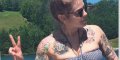 Coeur de Pirate joue les sirènes au Lac-Beauport au Québec (photo)