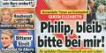 Elisabeth II, larmes de désespoir, Philip cloué au lit par la maladie (photo)