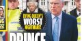 Elizabeth II, le cauchemar, le prince Andrew Andrew arrêté par la police (photo)