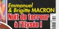 Emmanuel et Brigitte Macron, une nuit de terreur à l'Élysée (photo)