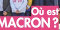 Emmanuel Macron, caché, une étrange situation pour un chef d'Etat (photo)