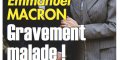 Emmanuel Macron, gravement malade ! (photo)