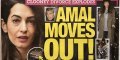 George et Amal Clooney, le divorce, elle fuit avec ses jumeaux, photos choc