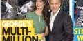 George et Amal Clooney, menaces en Italie, étrange solution à 2 millions (photo)