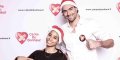 Hajiba Fahmy et Camille Lacourt « ensemble » pour la soirée « cekedubonheur » (photo)