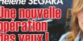 Hélène Ségara, cobaye, une nouvelle opération des yeux, triste confidence (photo)
