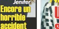 Jenifer, « encore un horrible accident de voiture » (photo)
