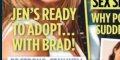 Jennifer Aniston et Brad Pitt, Tijuana, ça chauffe pour l'adoption (photo)