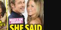 Jennifer Aniston, oui au mariage avec Brad Pitt - elle exhibe sa bague de fiançailles (photo)
