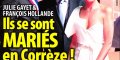 Julie Gayet et François Hollande, ils se sont mariés en Corrèze (photo)