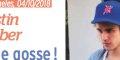 Justin Bieber, de taches suspectes sur son survêt (photo)