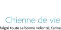 Karine Ferri, "chienne de vie", projet "gâché", photo qui en dit long