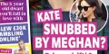 Kate Middleton, c'est chaud avec Meghan Markle, une nouvelle étape dans la guerre (photo)