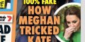 Kate Middleton, coup tordu de Meghan Markle, 100% fausse (photo)