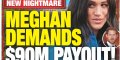 Kate Middleton, William - cauchemar au palais - 90 millions exigés par Meghan Markle (photo)