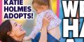 Katie Holmes jubile, elle fait la connaissance de sa fille adoptive (photo)