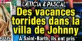 Laeticia Hallyday, Pascal - Des vacances torrides dans la villa de Johnny - Déjà à St Barth, (photo)