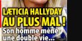 Laeticia Hallyday, au plus mal, son homme mène une double vie (photo)