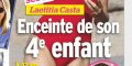 Laetitia Casta enceinte de son 4ème enfant - Son premier avec Louis Garrel (photo)