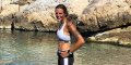 Laure Manaudou filiforme, un an après son accouchement (photo)