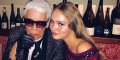 Lily-Rose Depp, une virée avec Karl Lagerfeld à Hambourg (photo)