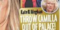 Meghan Markle et Kate Middelton « virent » Camilla Parker Bowles de Kensington Palace (photo)
