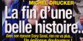 Michel Drucker "fin d'une belle histoire", avec Dany Saval, rien ne va plus (photo)