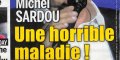 Michel Sardou très touché, une horrible maladie (photo)