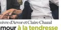 Patrick Poivre d'Arvor et Claire Chazal multiplient les gestes de tendresse (photo)