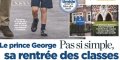 Le prince George, « pas si simple, sa rentrée de classe » (photo)