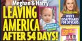 Prince William, Kate Middleton, "objectif atteint", Harry et Meghan Markle quittent L.A après 54 jours (photo)