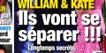 Prince William et Kate Middleton vont se séparer, longtemps secrète, la crise au grand jour (photo)