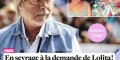Renaud en sevrage à la demande de Lolita, seule habilitée à le faire (photo)