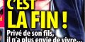 Renaud, c'est la fin, privé de son fils, il n'a plus envie de vivre (photo)