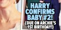 Prince Harry, Meghan Markle, bébé 2, la grande confirmation, (photo)