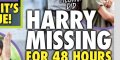 Prince Harry, panique au palais, sous pression, il disparait 48h (photo)