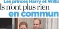 Prince William fâché à mort avec Harry, ils n'ont plus rien en commun (photo)