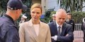 Qui vole la vedette à Charlène de Monaco lors de sa sortie à la Sûreté publique ? 