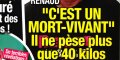 Renaud "confiné à vie" dans le Vaucluse, 40 kilos - Il se fâche, sa réplique (photo)